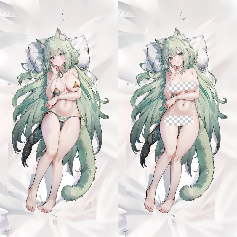 Arknights He Xian Anime Dakimakura Body Pillow Cover