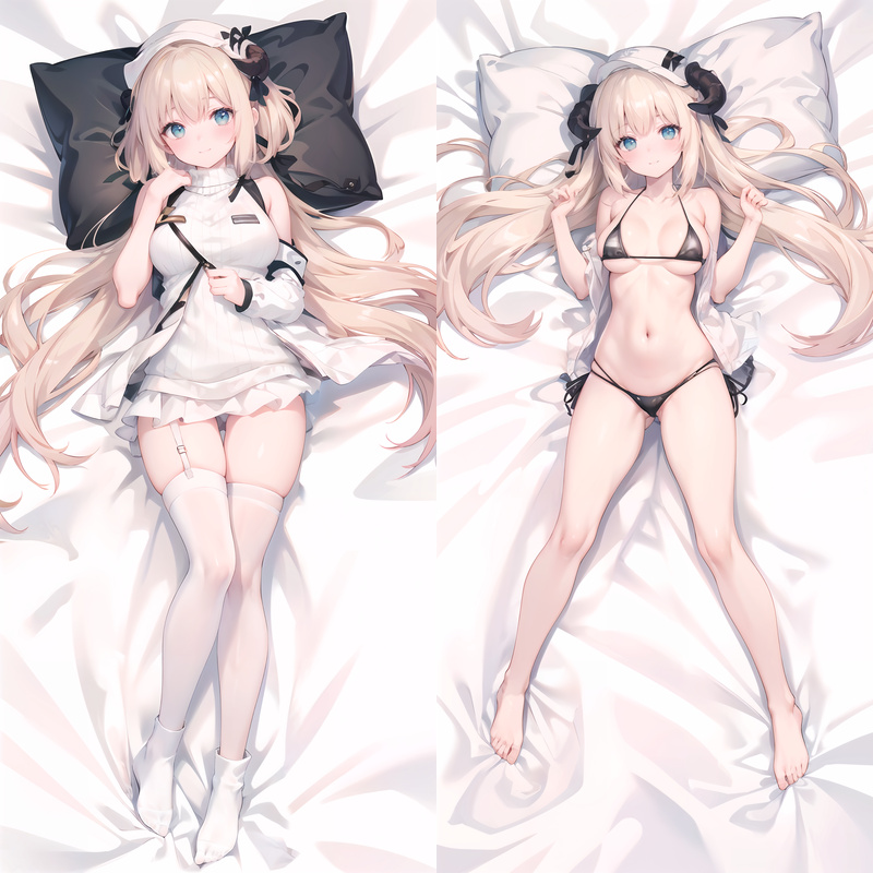 Arknights Nightingale Anime Dakimakura Body Pillow Cover