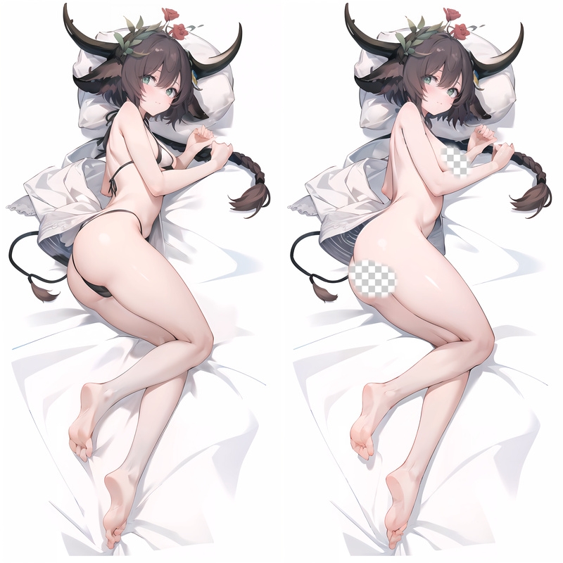 Arknights Pallas Anime Dakimakura Body Pillow Cover
