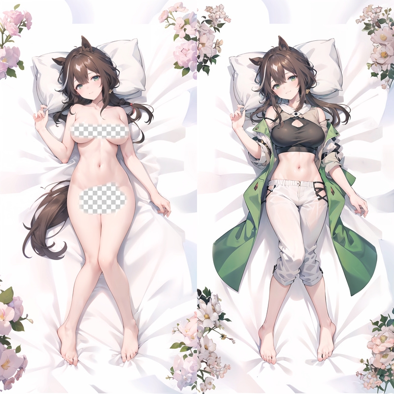 Arknights Meteor Anime Dakimakura Body Pillow Cover