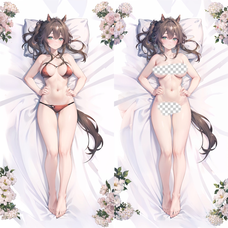 Arknights Meteor Anime Dakimakura Body Pillow Cover