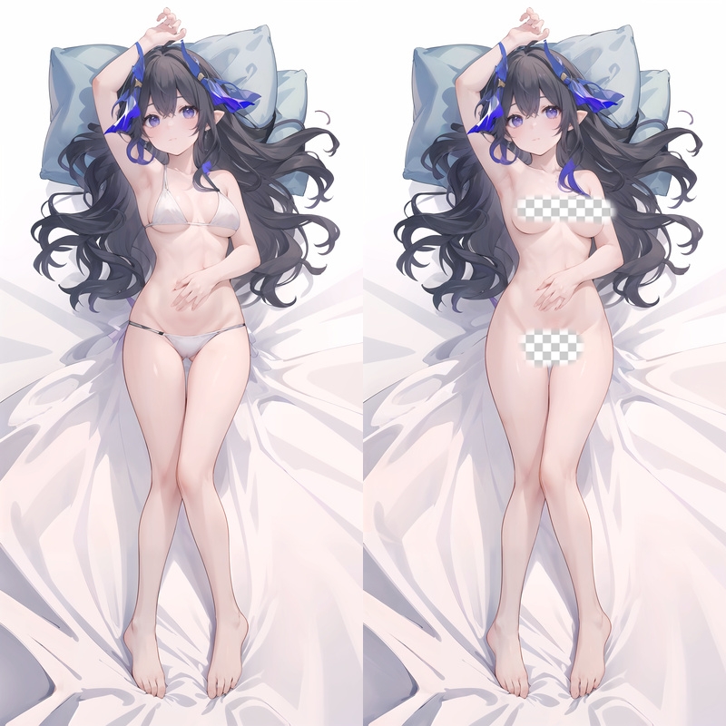Arknights Hai Mao Anime Dakimakura Body Pillow Cover