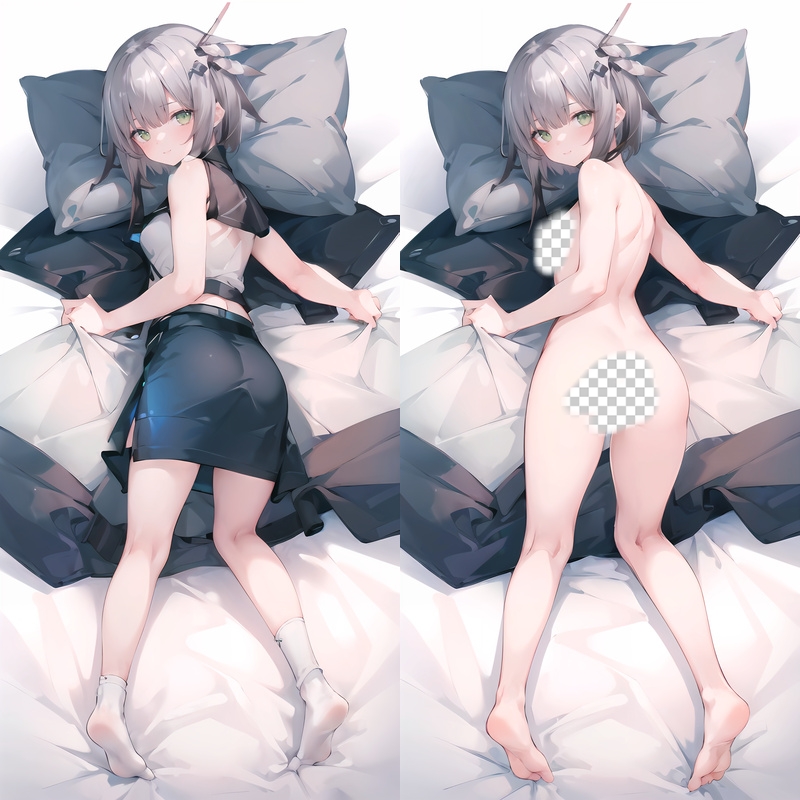 Arknights GreyThroat Anime Dakimakura Body Pillow Cover