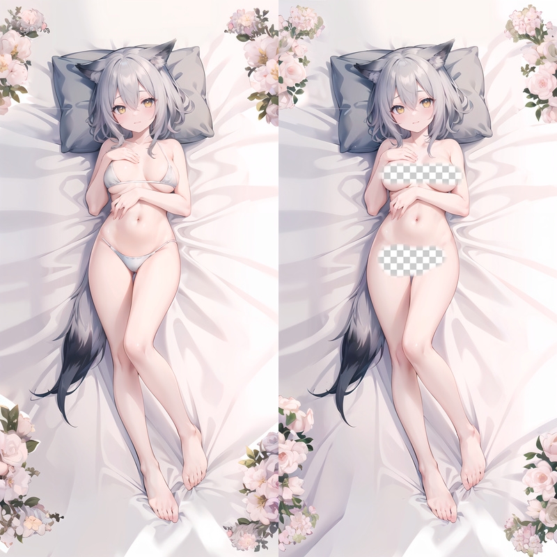 Arknights Projekt Red Anime Dakimakura Body Pillow Cover