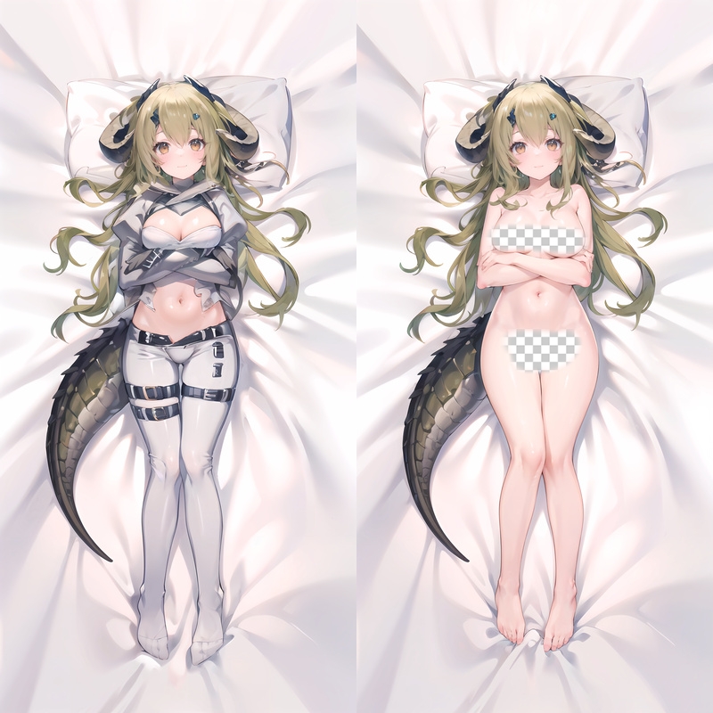 Arknights Estelle Anime Dakimakura Body Pillow Cover