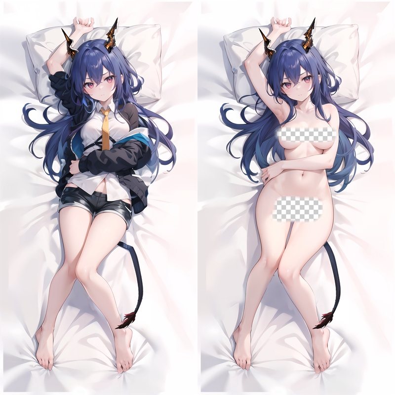 Arknights Ch'en Anime Dakimakura Body Pillow Cover