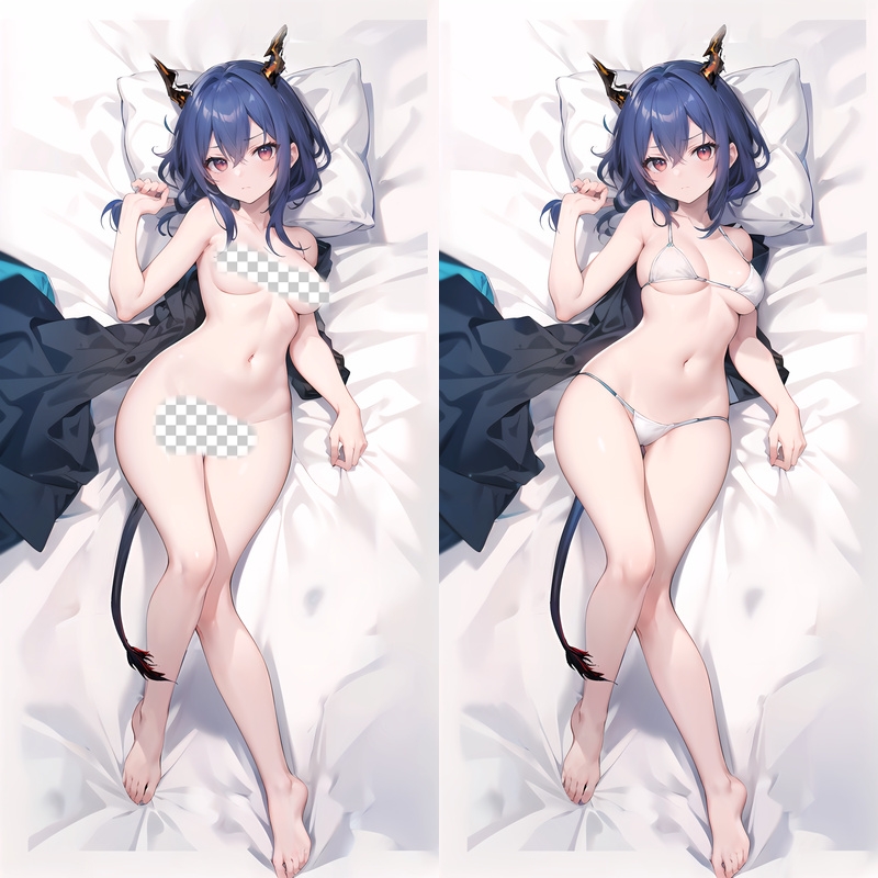 Arknights Ch'en Anime Dakimakura Body Pillow Cover