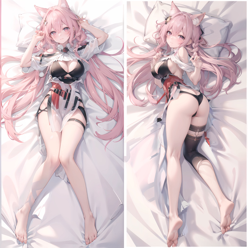 Arknights Hongxue Anime Dakimakura Body Pillow Cover