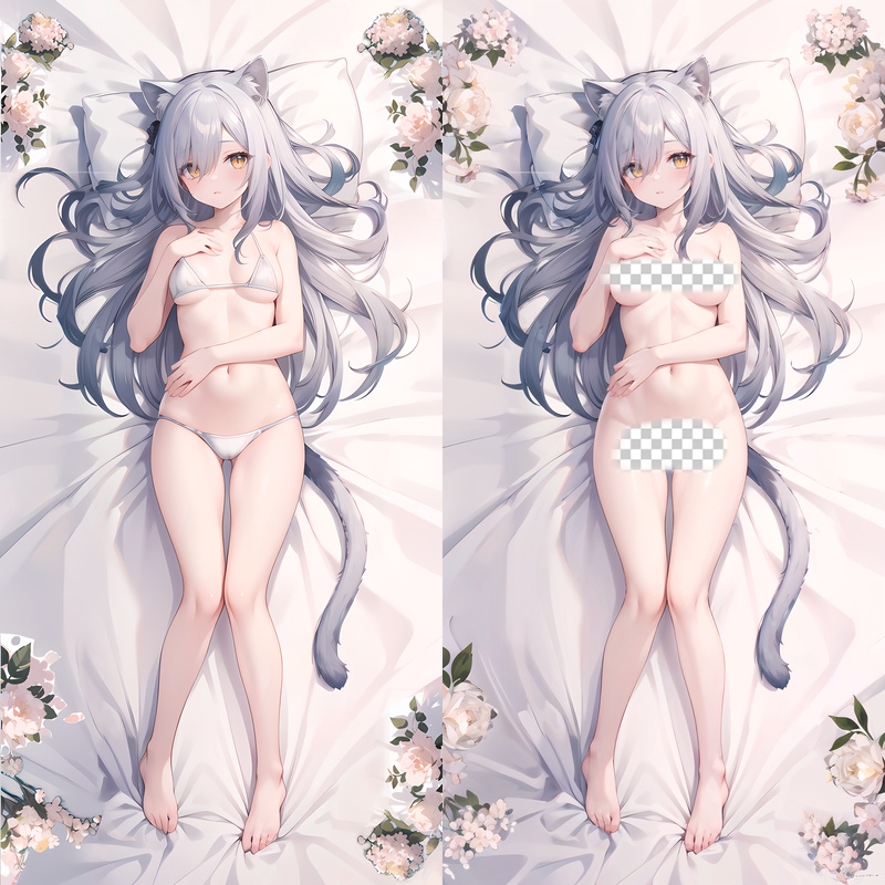 Arknights Noir Corne Anime Dakimakura Body Pillow Cover