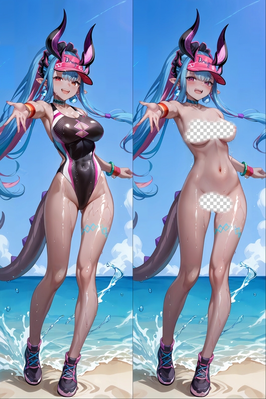 Fate/Grand Order Ibuki Douji Anime Dakimakura Body Pillow Cover