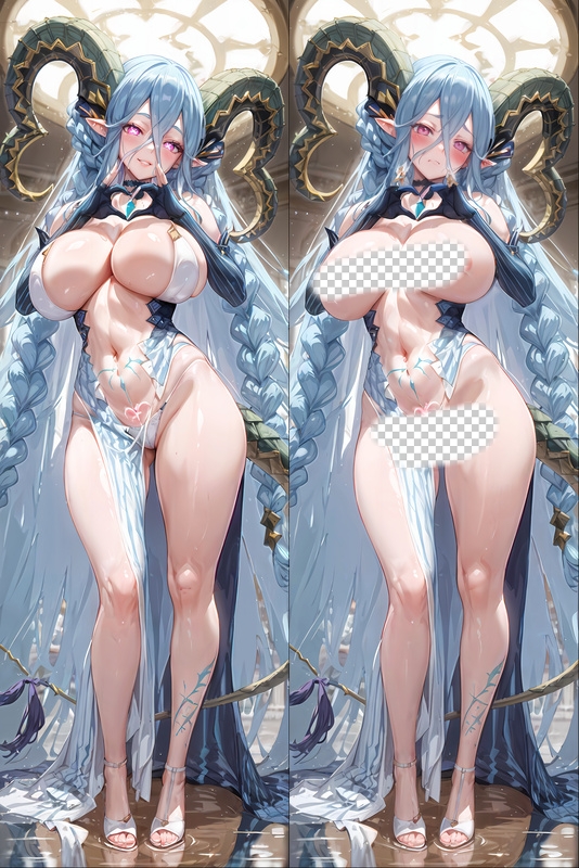 Fate/Grand Order Tiamat Anime Dakimakura Body Pillow Cover