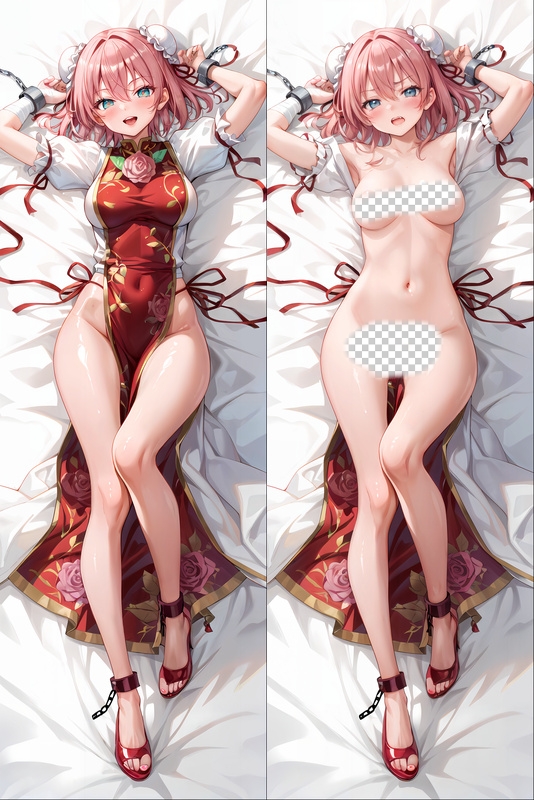 Touhou Project Kasen Ibaraki Anime Dakimakura Body Pillow Cover