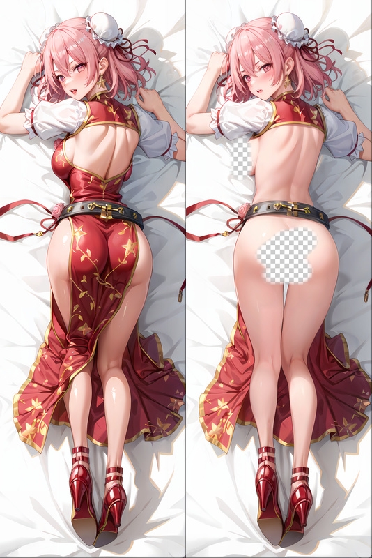 Touhou Project Kasen Ibaraki Anime Dakimakura Body Pillow Cover
