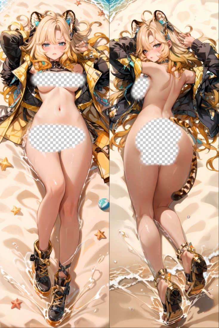 Genshin Impact Xilonen Anime Dakimakura Body Pillow Cover
