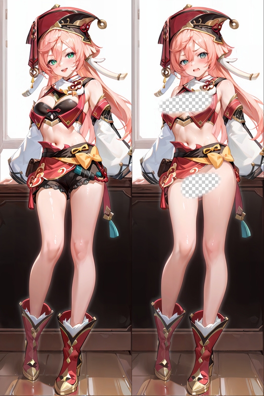 Genshin Impact Yanfei Anime Dakimakura Body Pillow Cover