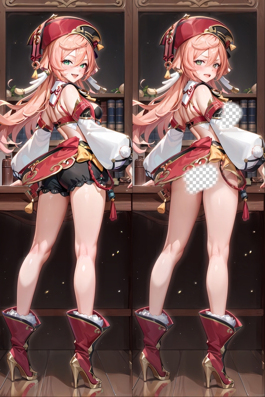 Genshin Impact Yanfei Anime Dakimakura Body Pillow Cover