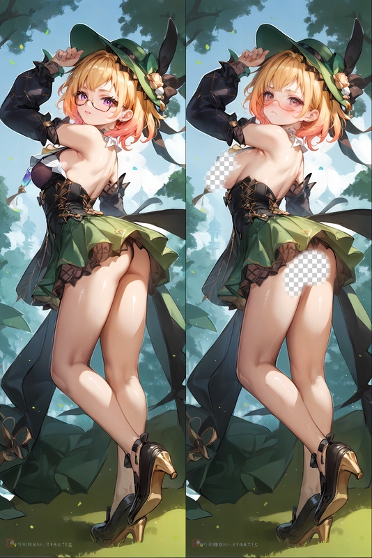 Genshin Impact Emilie Anime Dakimakura Body Pillow Cover