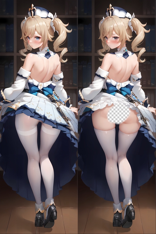 Genshin Impact Barbara Anime Dakimakura Body Pillow Cover
