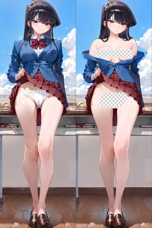 Komi Can't Communicate Shouko Komi Anime Dakimakura Body Pillow Cover