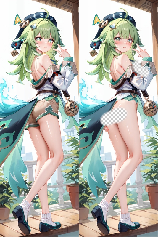 Honkai: Star Rail Huohuo Anime Dakimakura Body Pillow Cover