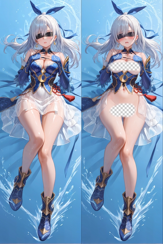 Honkai: Star Rail Shizuru Anime Dakimakura Body Pillow Cover
