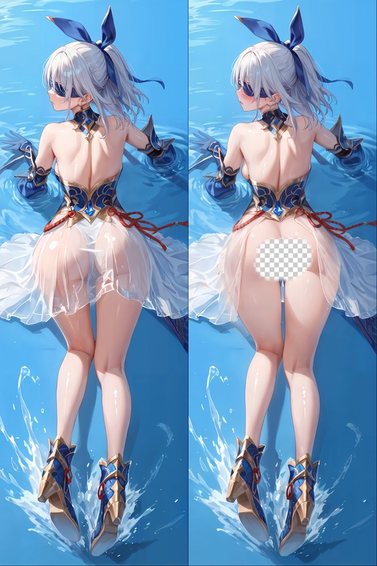 Honkai: Star Rail Shizuru Anime Dakimakura Body Pillow Cover