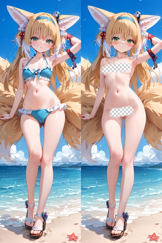 002 Anime Dakimakura Body Pillow Cover