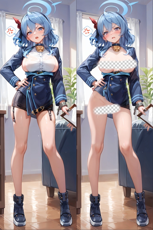 Blue Archive Ako Amau Anime Dakimakura Body Pillow Cover