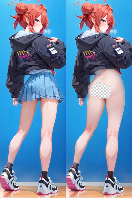 Blue Archive Oto Maki Anime Dakimakura Body Pillow Cover