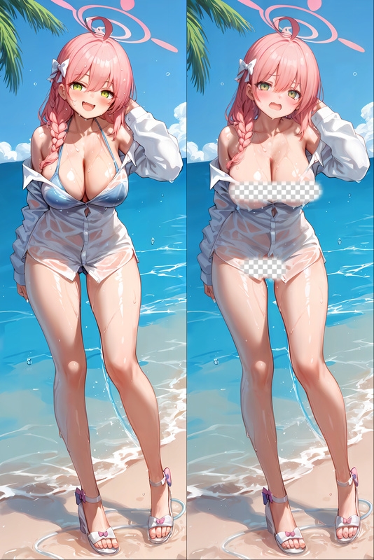 Blue Archive Urawa Hanako Anime Dakimakura Body Pillow Cover