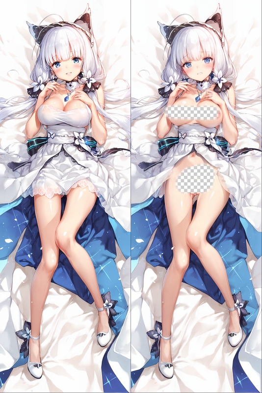 Azur Lane Illustrious Anime Dakimakura Body Pillow Cover