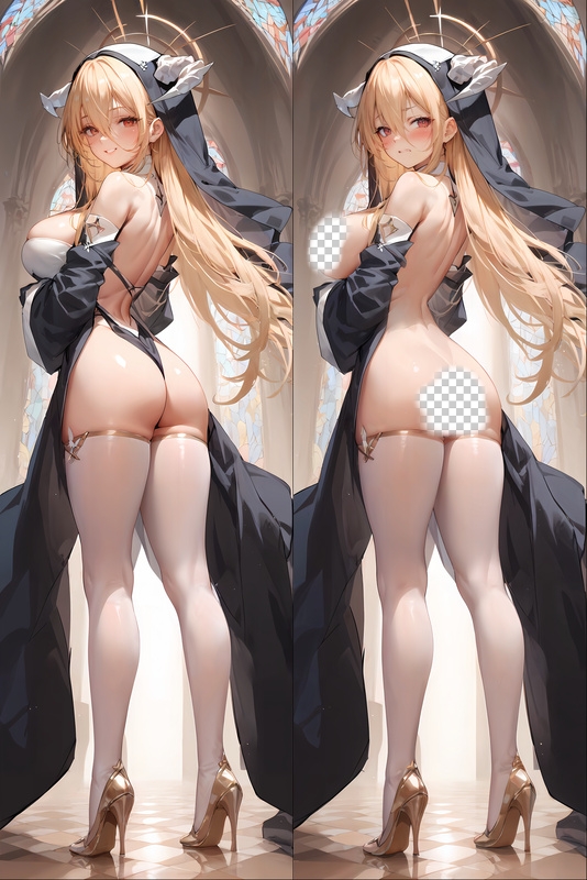 Azur Lane Revenge Anime Dakimakura Body Pillow Cover
