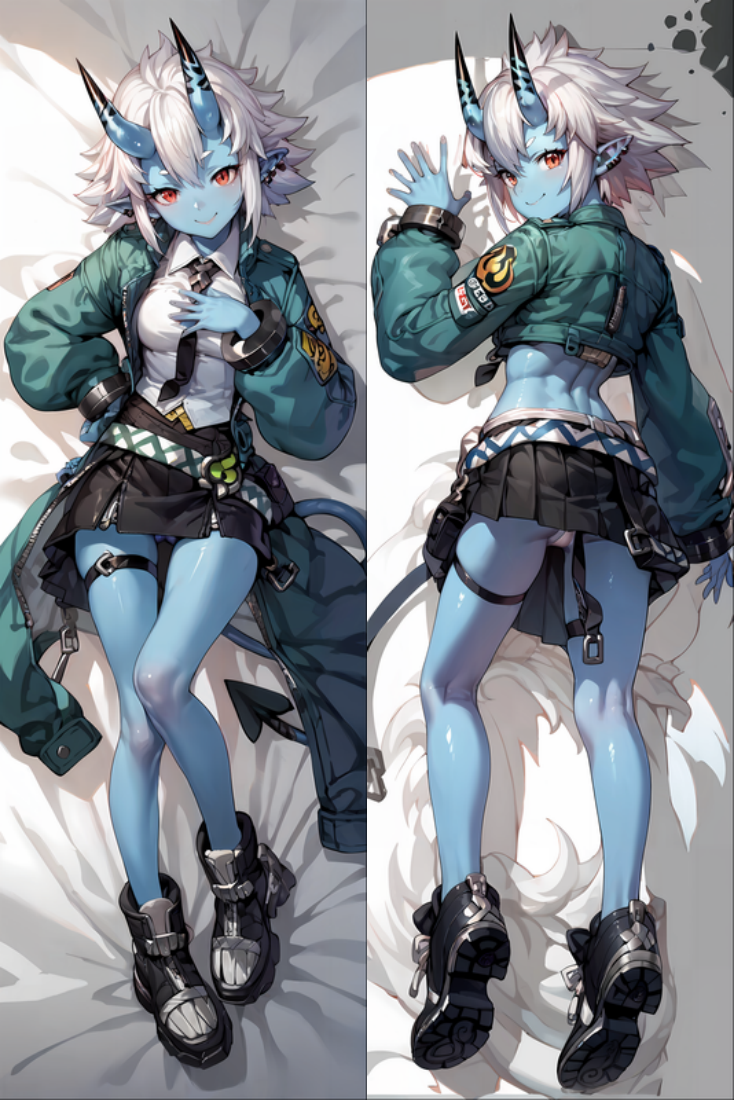 Zenless Zone Zero Soukaku Anime Dakimakura Body Pillow Cover