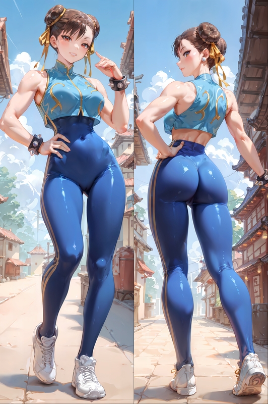 Street Fighter Chun-Li Anime Dakimakura Body Pillow Cover
