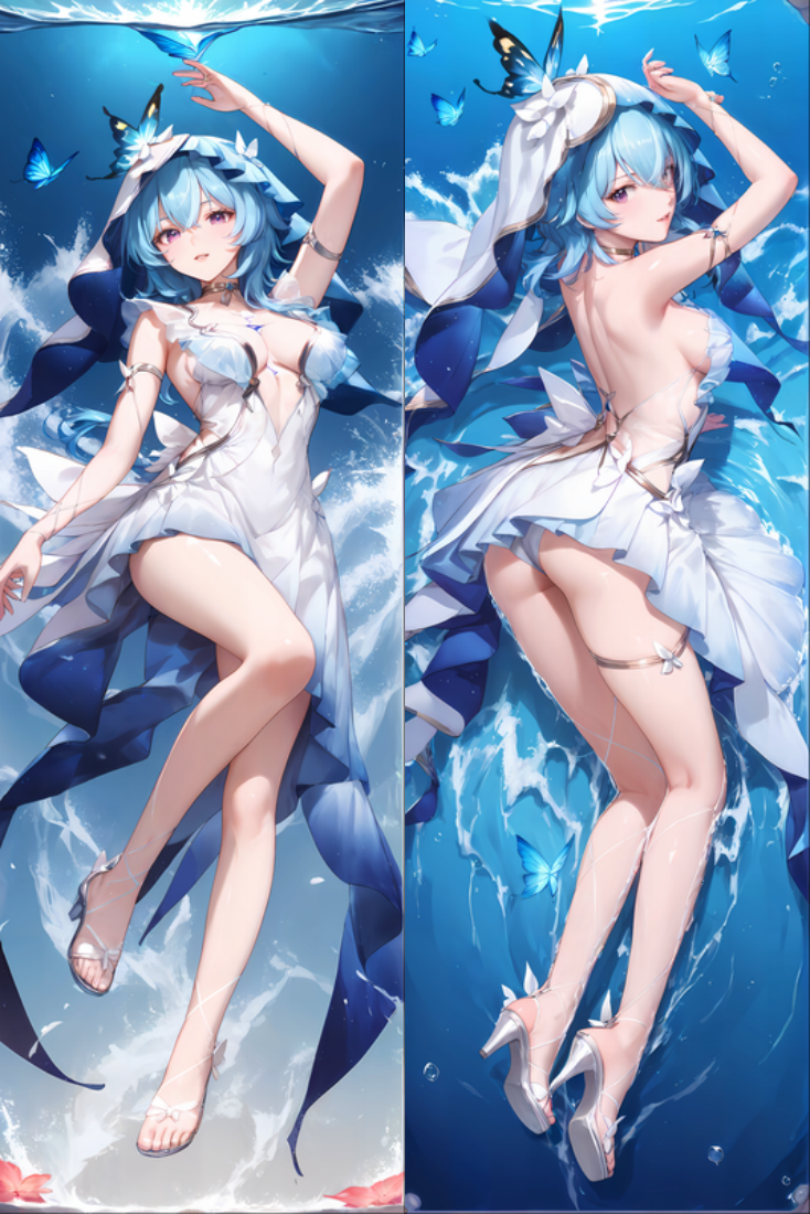 Wuthering Waves The Shorekeeper Anime Dakimakura Body Pillow Cover