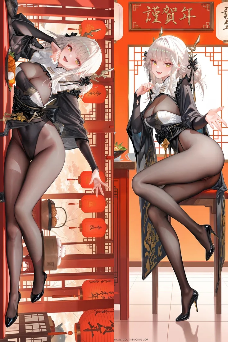 Goddess of Victory: Nikke Blanc Anime Dakimakura Body Pillow Cover