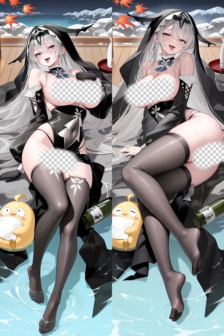 Azur Lane Duguay-Trouin Anime Dakimakura Body Pillow Cover