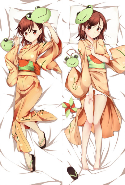 A Certain Scientific Railgun Misaka Mikoto Anime Dakimakura Japanese Pillow Cover