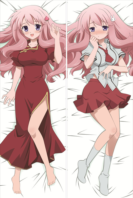 Baka and Test - Summon the Beasts Minami Shimada Anime Dakimakura Pillow Cover