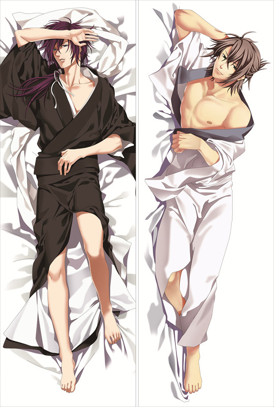 Hakuoki ~Demon of the Fleeting Blossom~ Souji Okita Anime Dakimakura Pillow Cover