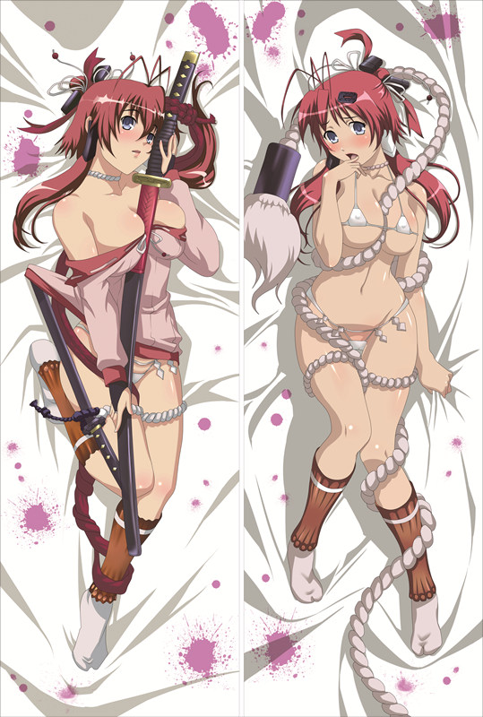 SAMURAI GIRLS Jubei Yagyu Anime Dakimakura Pillow Cover