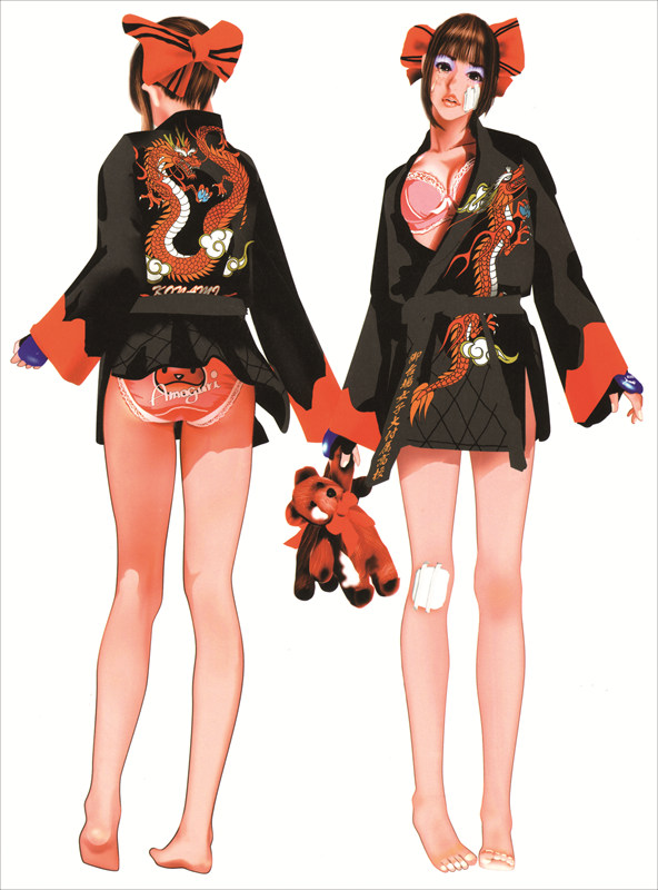 Rumble Roses Makoto Aihara Anime Dakimakura Pillow Cover