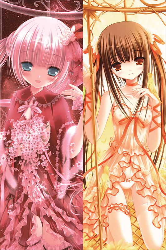 Byakuya Chakai by tinkle Anime Dakimakura Pillow Cover