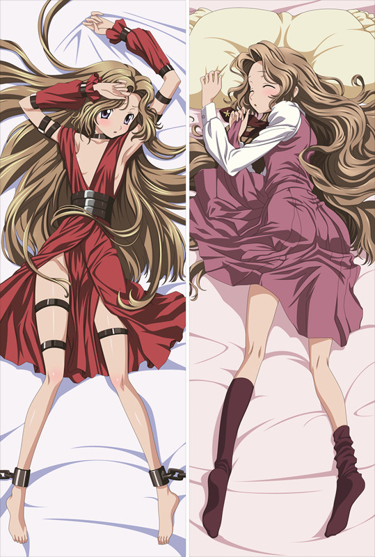 Code GeassLelouch of the Rebellion Nunnally Lamperouge Anime Dakimakura Body Pillow Cover