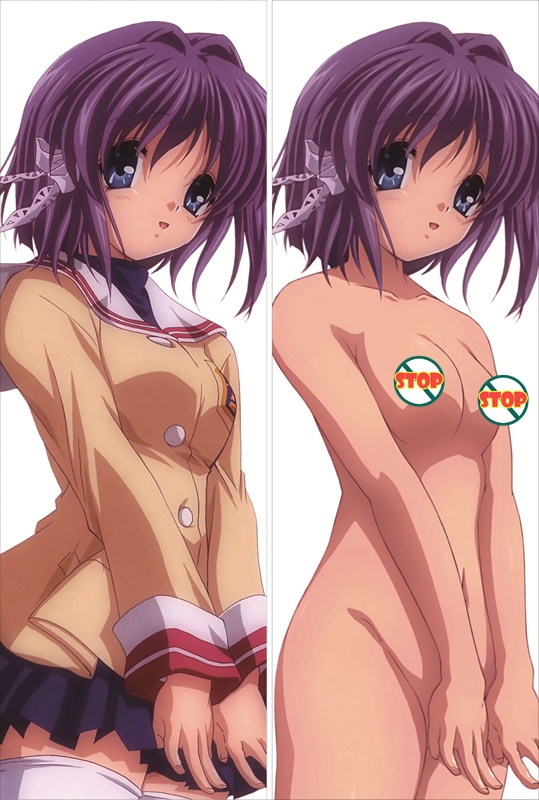 Clannad Ryou Fujibayashi Anime Dakimakura Body Pillow Cover