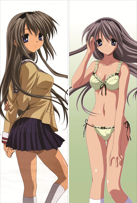 Clannad Sakagami Tomoyo Anime Dakimakura Body Pillow Cover