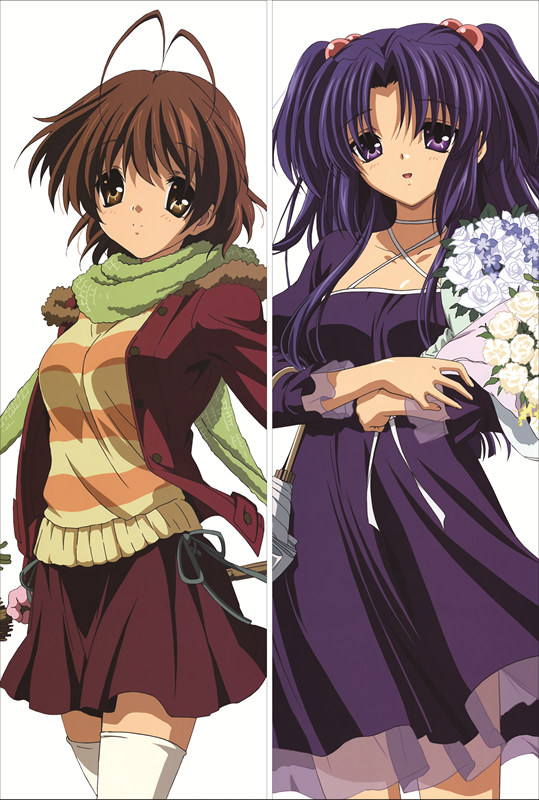 Clannad Furukawa Nagisa Anime Dakimakura Body Pillow Cover
