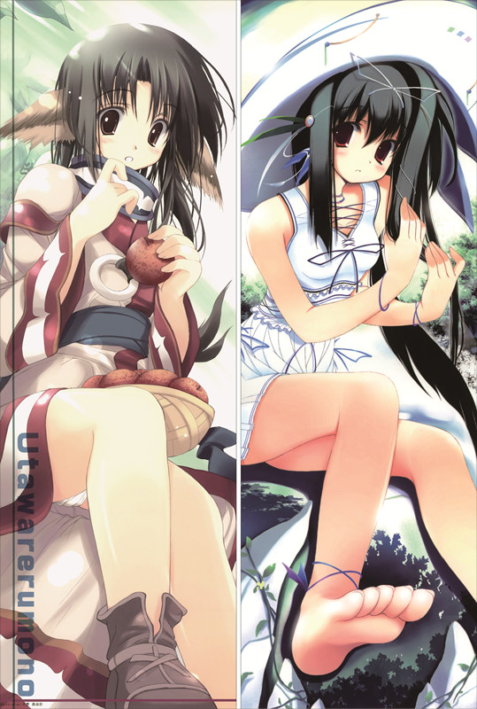 Utawarerumono Eruruu Anime Dakimakura Body Pillow Cover