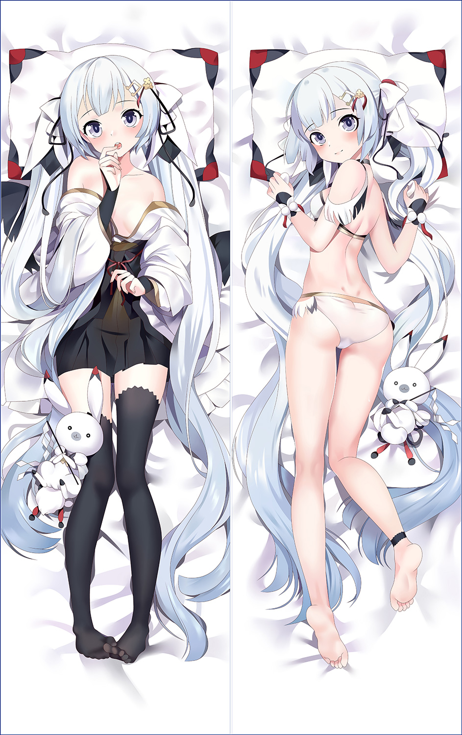 Vocaloid Bocaro Hatsune Miku 2018 Snow Miku Anime Dakimakura Pillow Cover