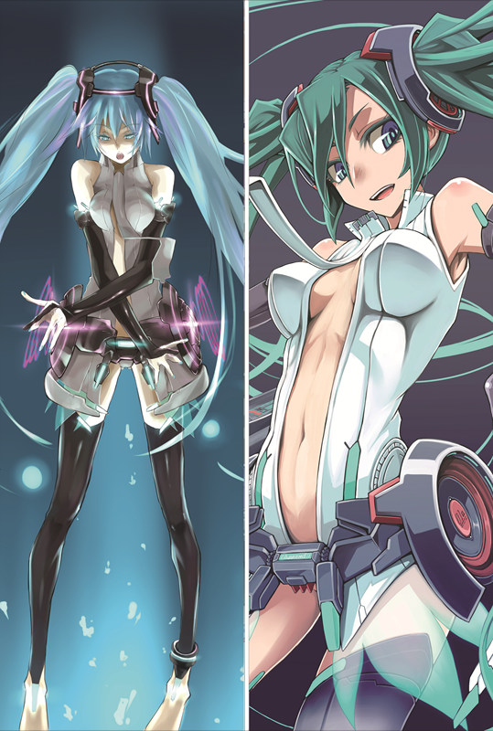 Hatsune Miku Anime Dakimakura Body Pillow Cover